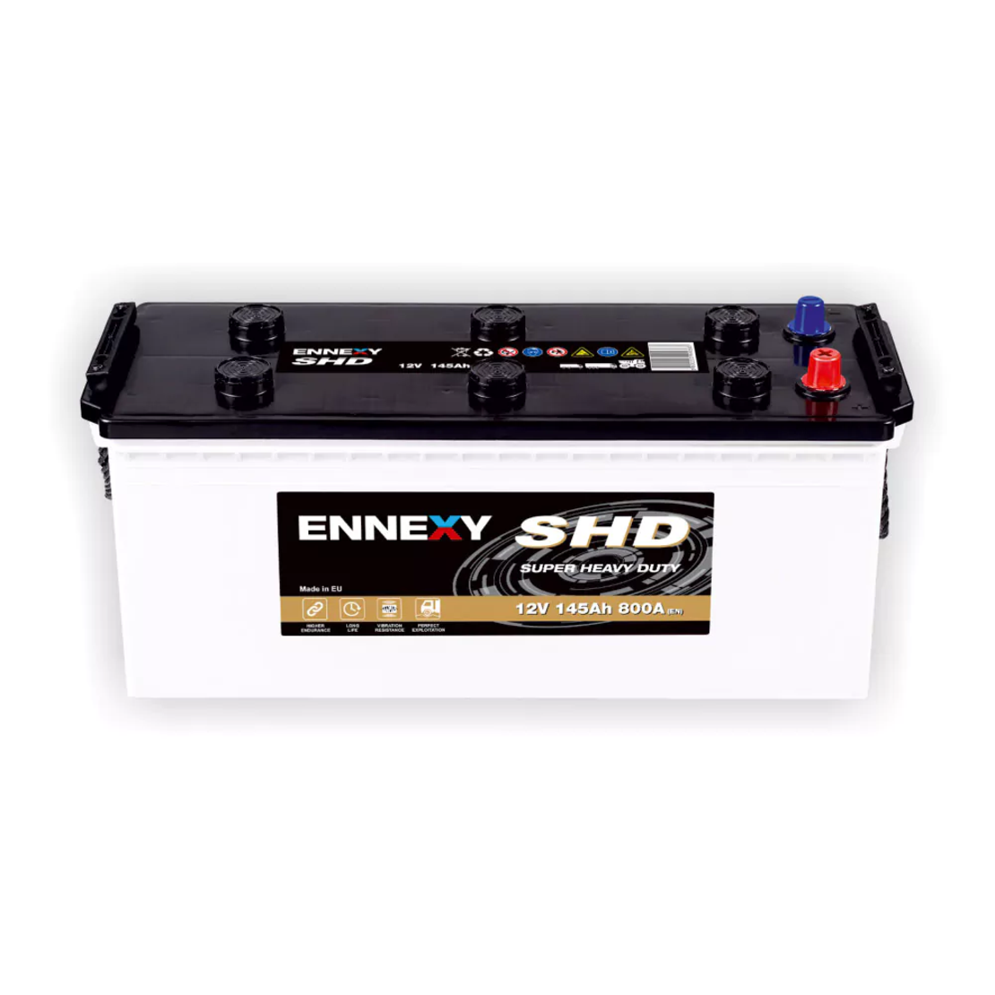 Акумулатор Ennexy Super Heavy Duty 12V 145AH 800A