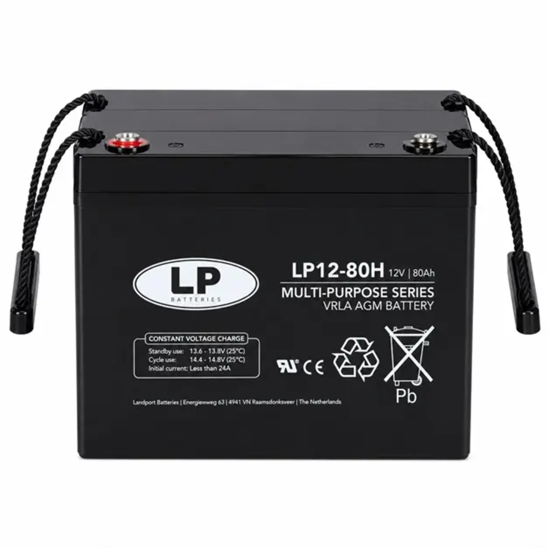 VRLA aкумулатор LP Battery 12V 80Ah LP12-80H