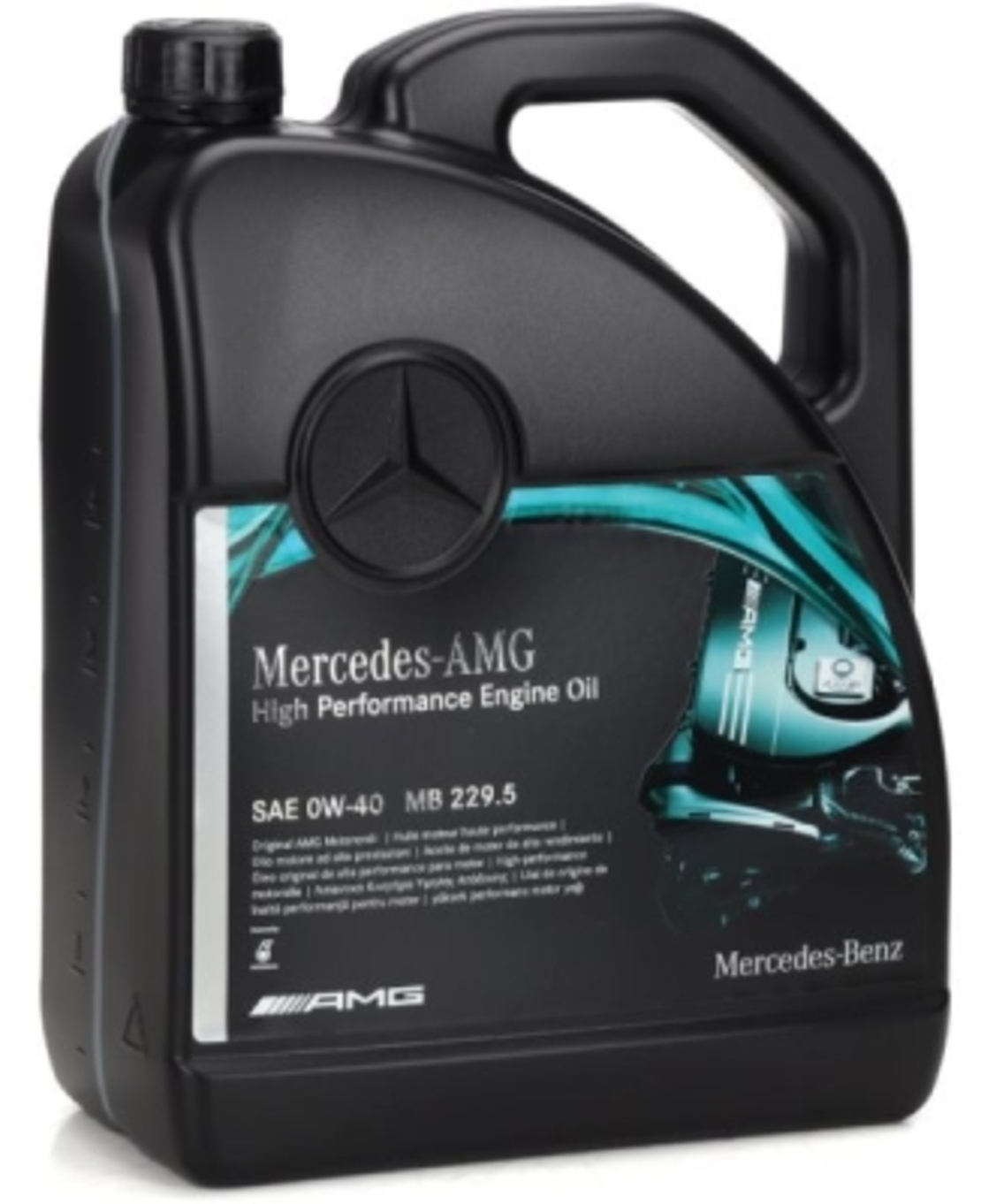 Масло Mercedes-AMG 0W-40 – MB 229.5 - 5 Литра 000 989 88 08 13