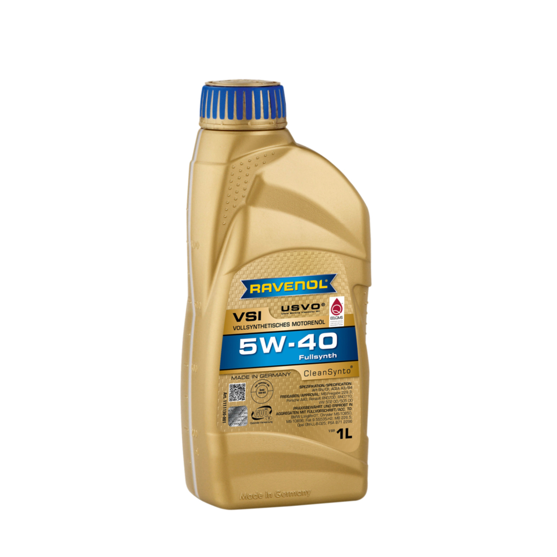 Моторно масло RAVENOL VSI 5W-40 1л.