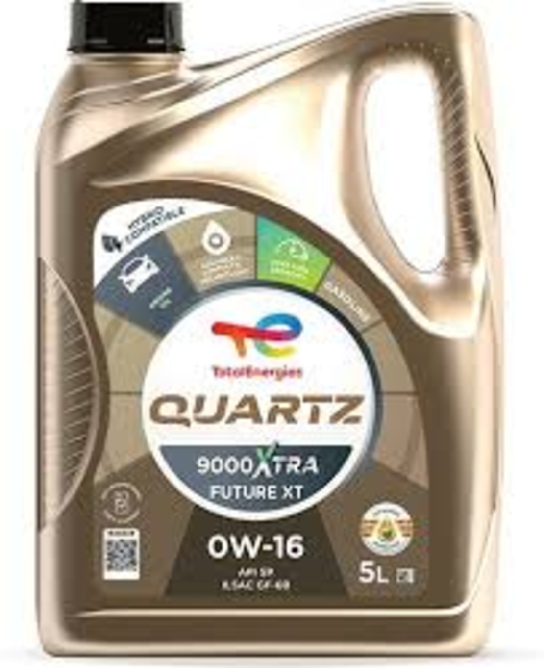 Mасло TOTAL QUARTZ 9000 FUTURE XT 0W-16 - 5 Литра