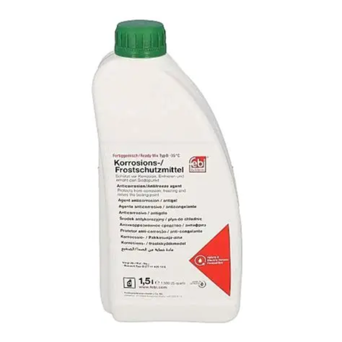Антифриз / Охлаждаща течност FEBI FE24196 G11 (MB 325.0) Ready-Mix - 1.5л.