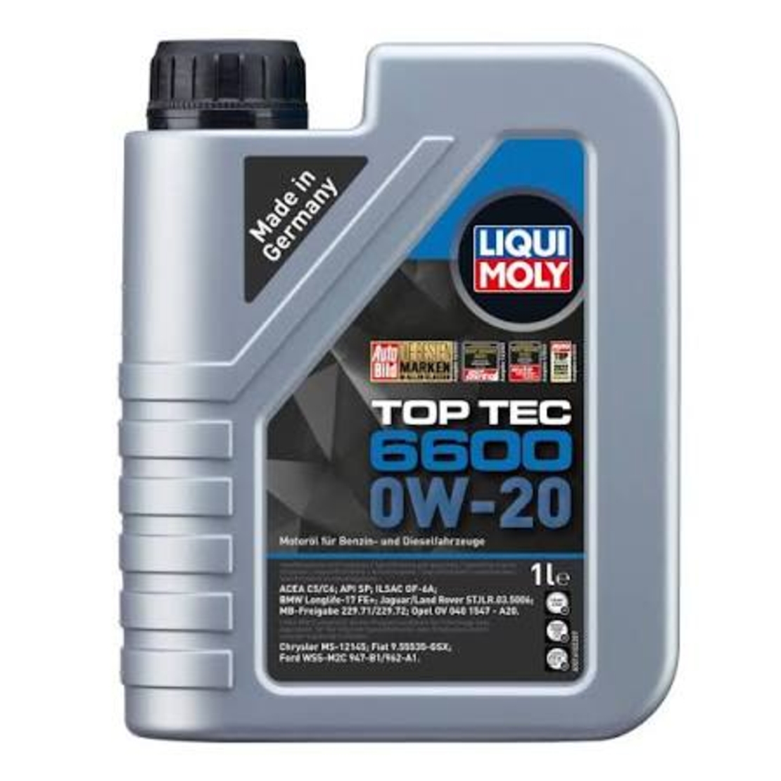 Масло LIQUI MOLY Top Tec  6600  0W‑20  - 1 Литър