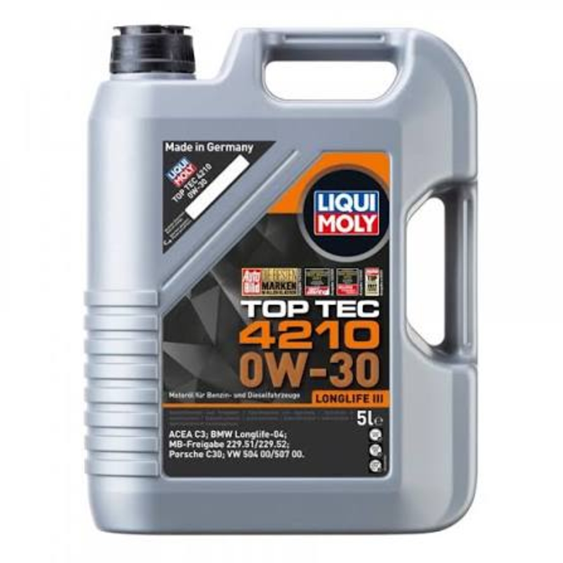Масло LIQUI MOLY Top Tec 4210 0W‑30  - 5 Литра