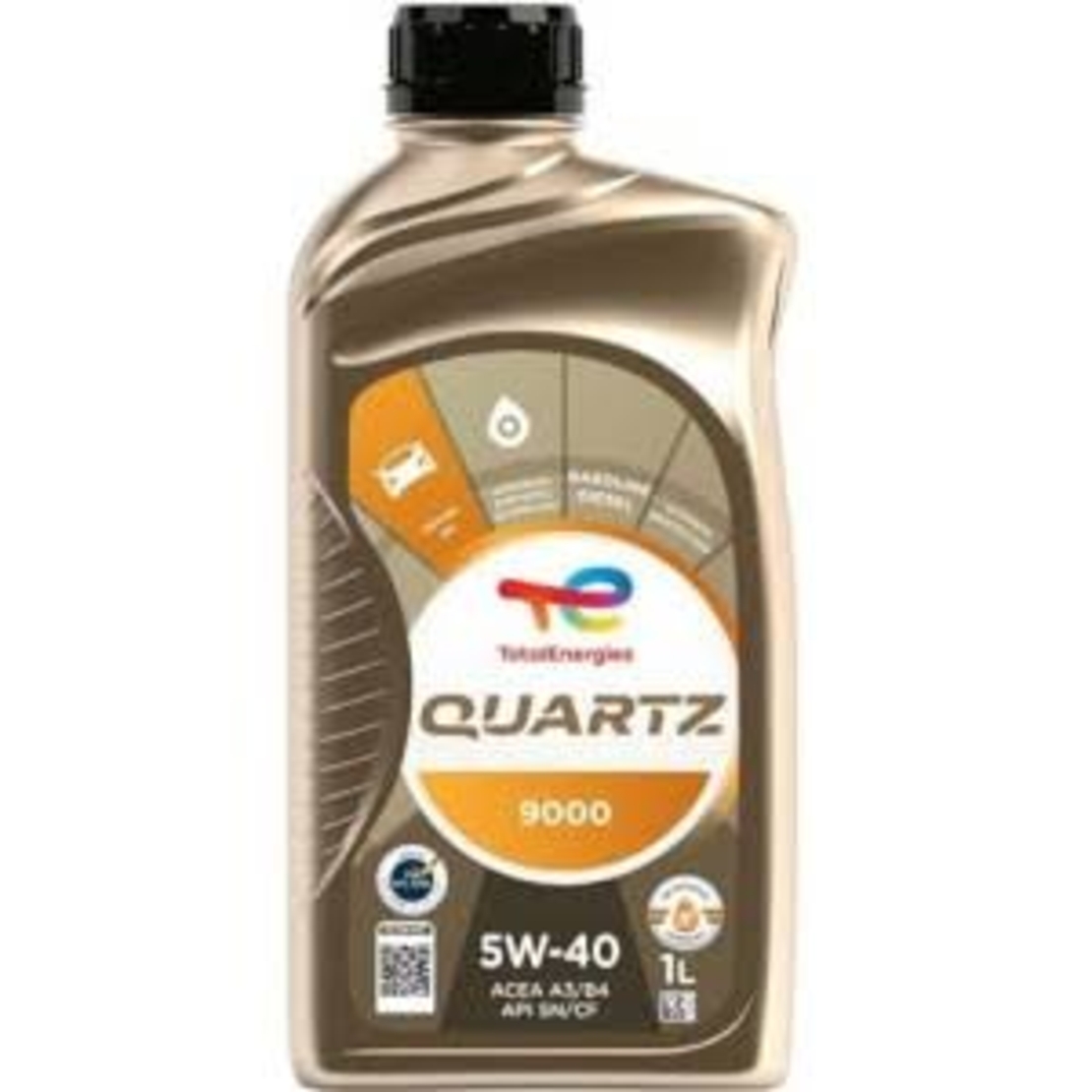 Масло TOTAL QUARTZ 9000 5W40 - 1L