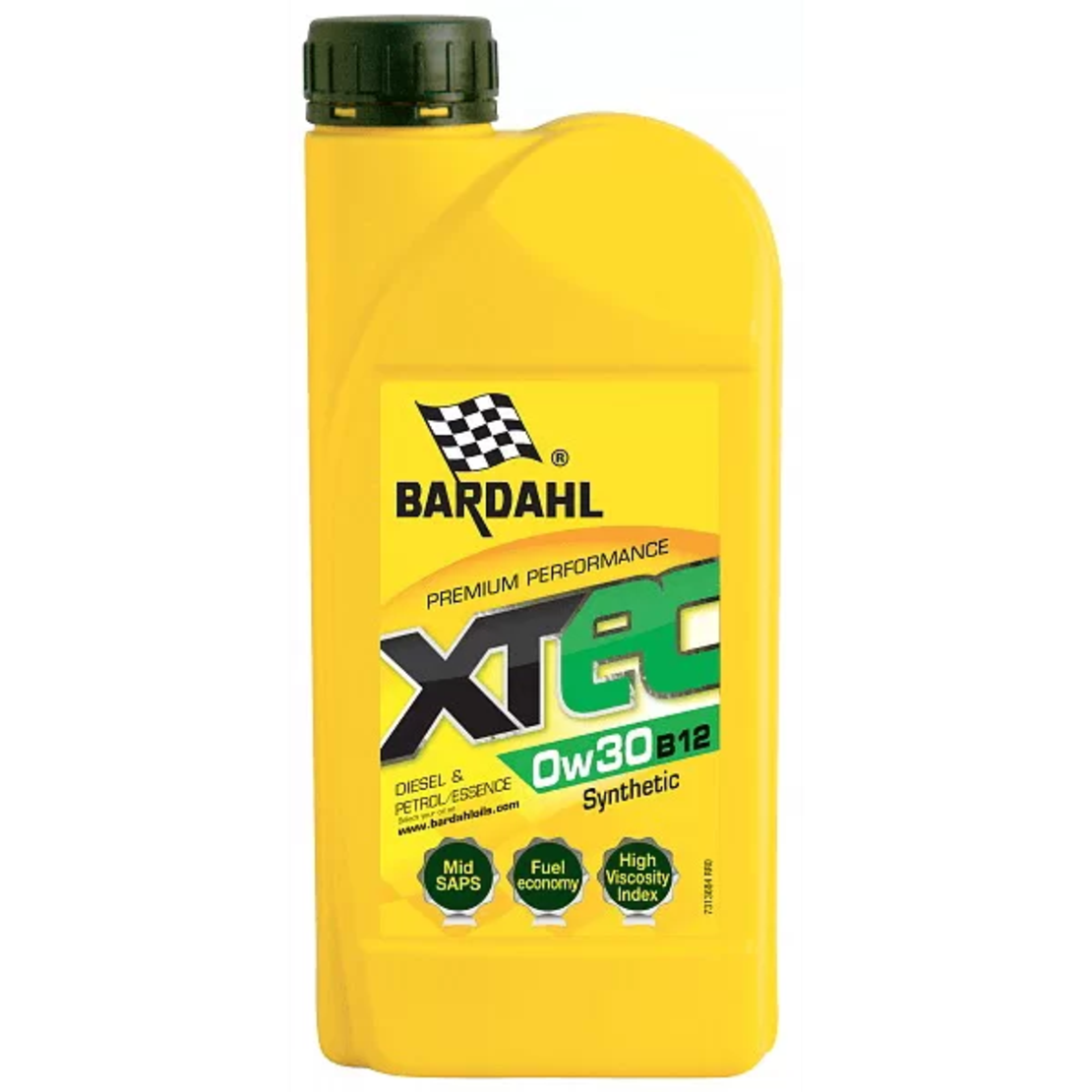 Масло Bardahl-XTEC 0W30 B12 1л.