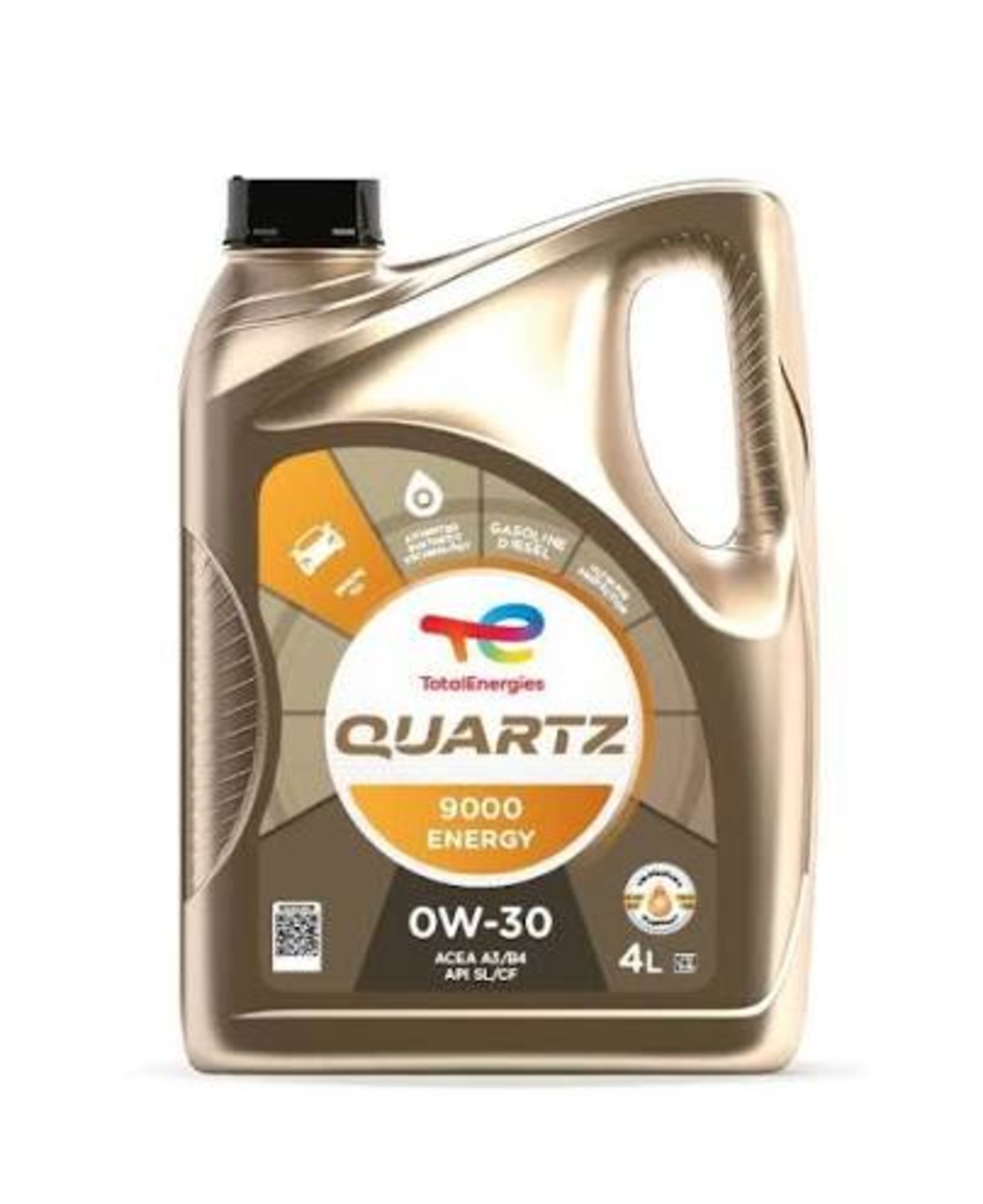 Масло TOTAL QUARTZ 9000 ENERGY 0W-30 - 4L
