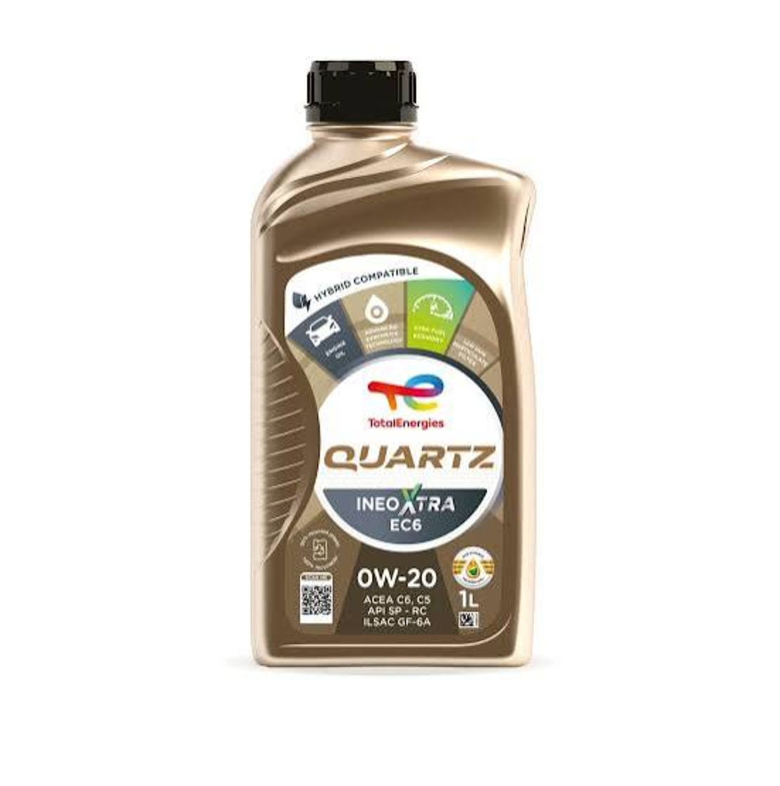 Mасло TOTAL QUARTZ XTRA EC6 0W-20  - 1 Литър
