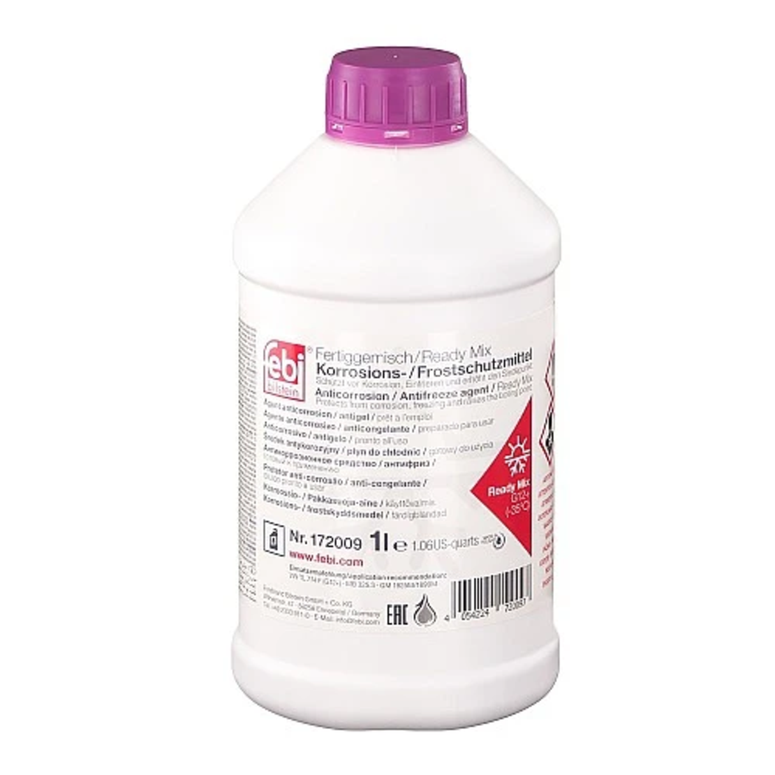 Антифриз / Охлаждаща течност FEBI FE172009 G12+ Ready-Mix - 1л.