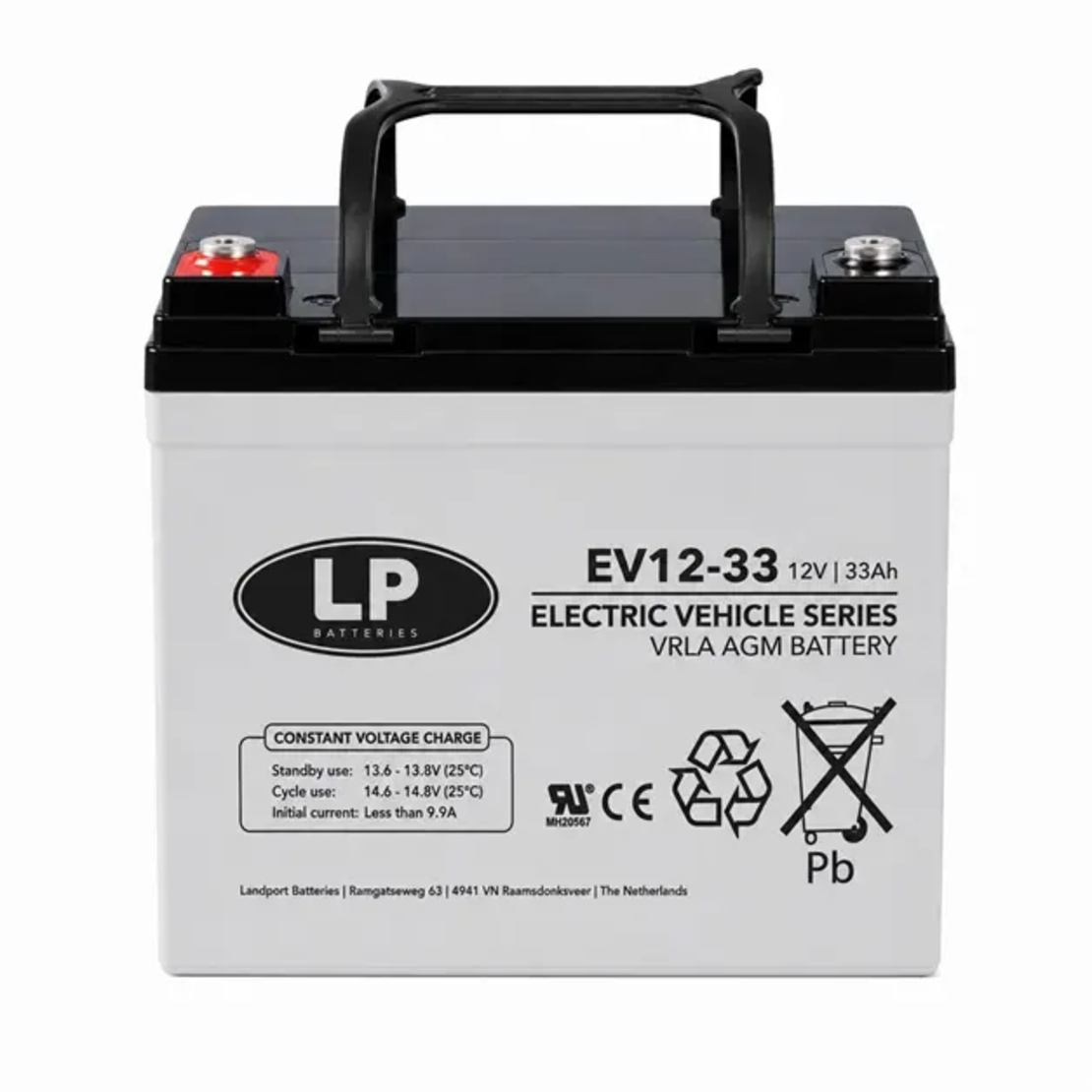 VRLA aкумулатор LP Electric Vehicle 12V 33Ah EV12-33