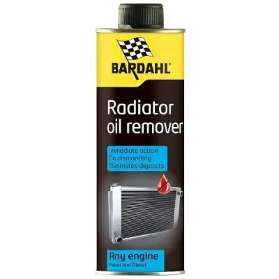 Bardahl –, Обезмаслител за радиатори - 500мл.
