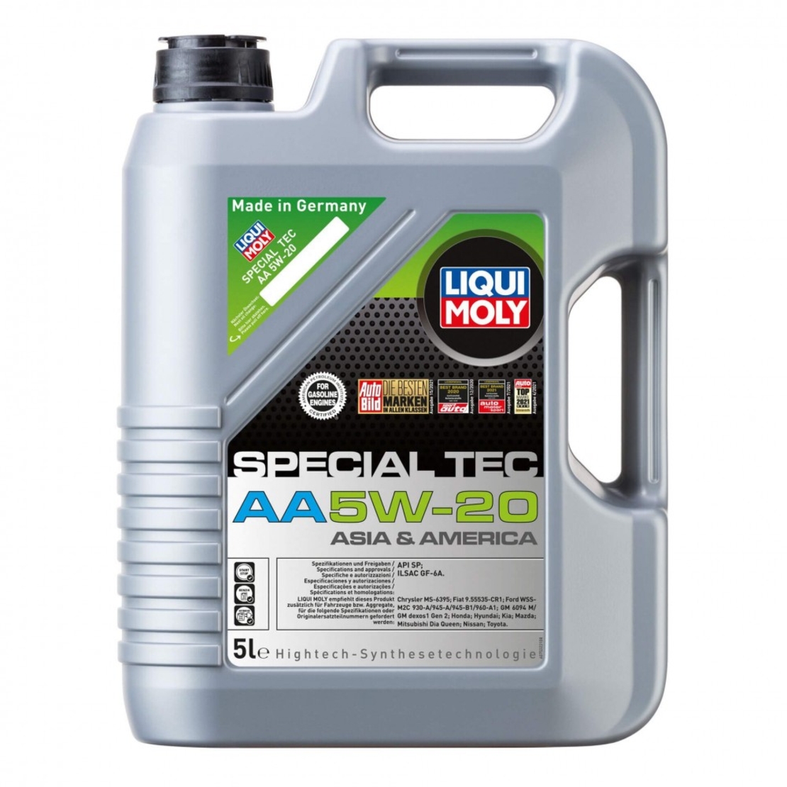 Масло LIQUI MOLY Special Tec AA 5W‑20  - 5 Литра