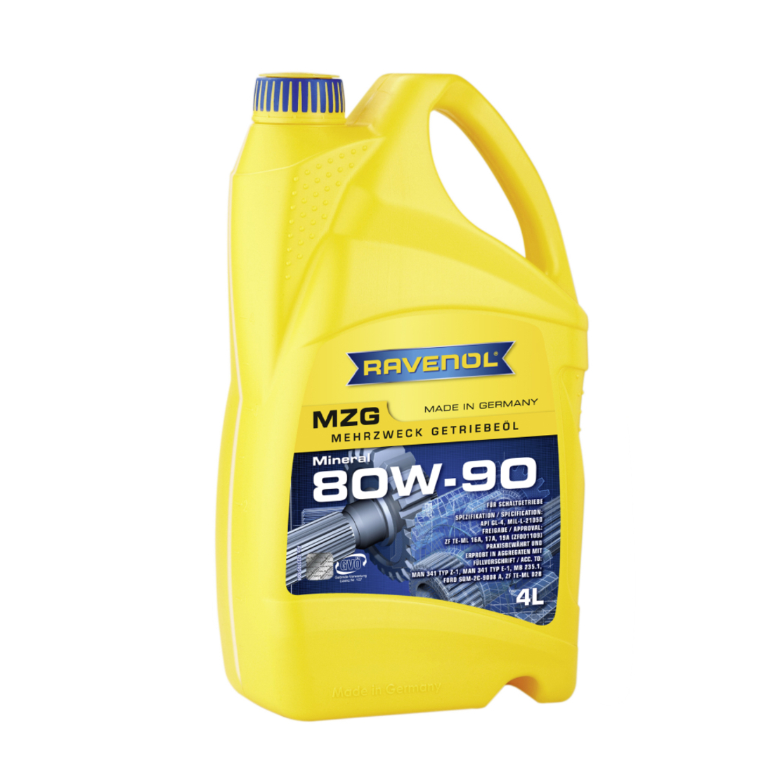 Трансмисионно масло RAVENOL Getrieb MZG SAE 80 GL 4 4л.