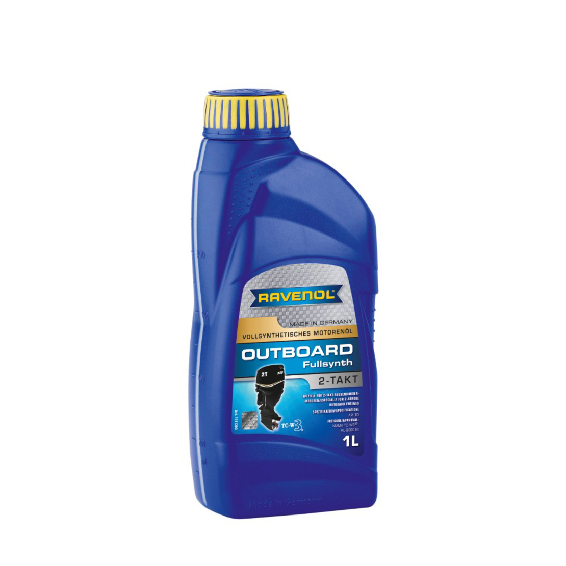 Моторно масло RAVENOL Outboardoel 2T Fullsynth. 1л.