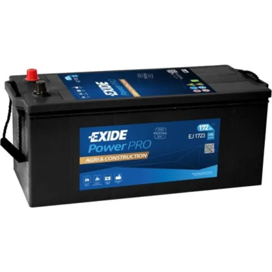 Акумулатор Exide PowerPRO 12V 172Ah 1390A EJ1723