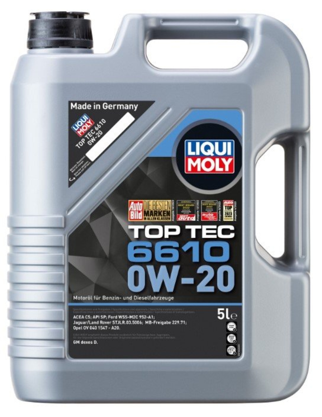 Масло LIQUI MOLY Top Tec 6610  0W‑20  - 1 Литър
