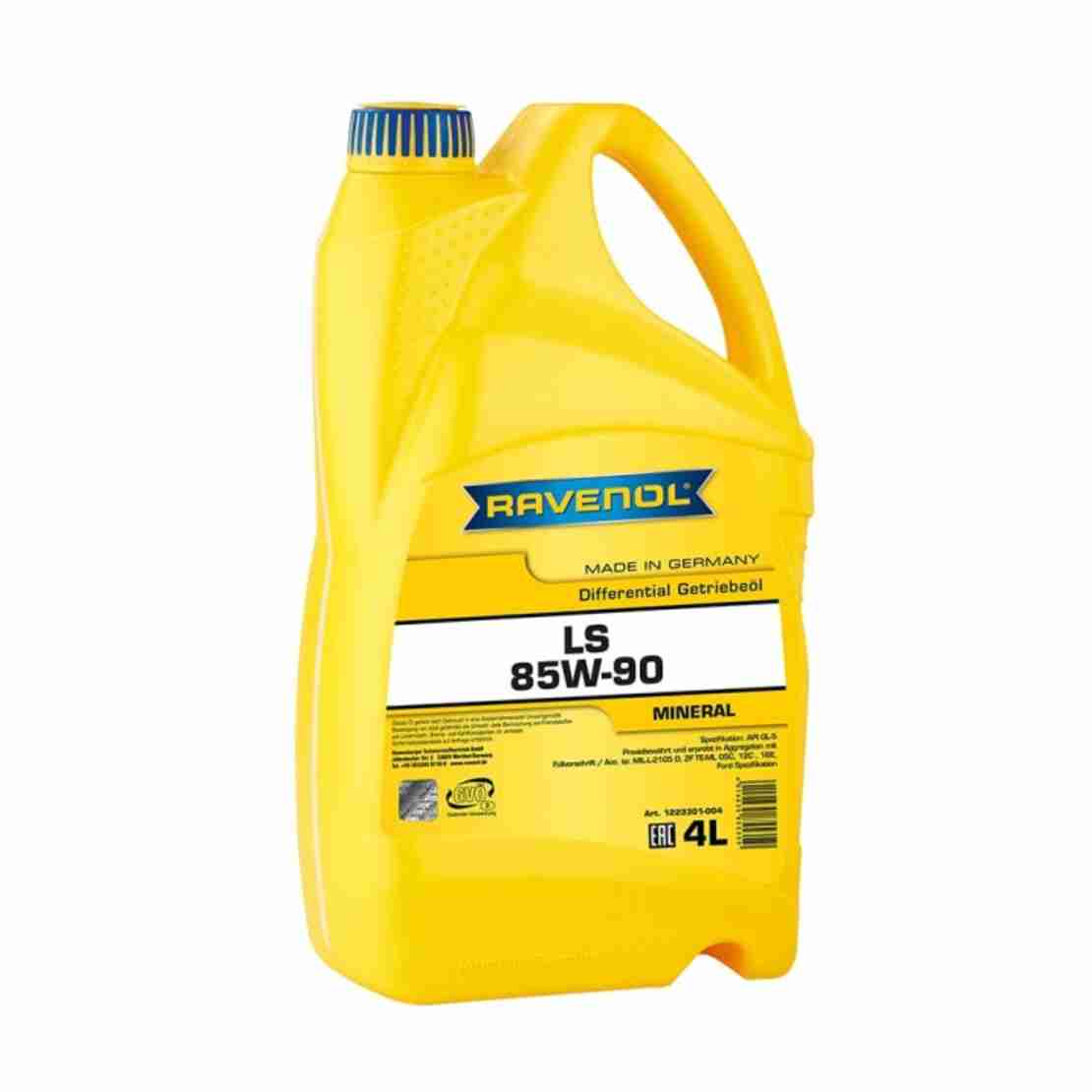 Трансмисионно масло RAVENOL Sperrdiff. Hyp. Getr.ol LS SAE 85W-90 GL-5 1л.