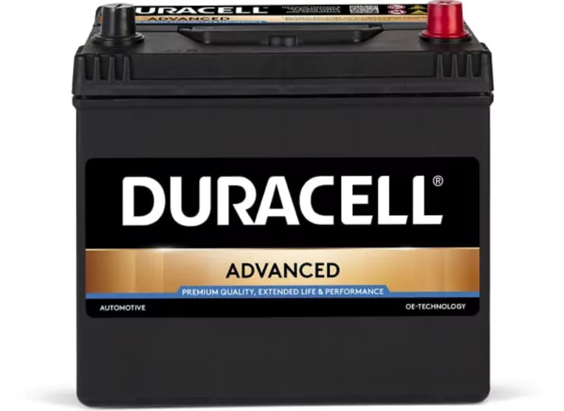 Акумулатор Duracell Advanced JIS 12V 60Ah 510A DA60 /д+/