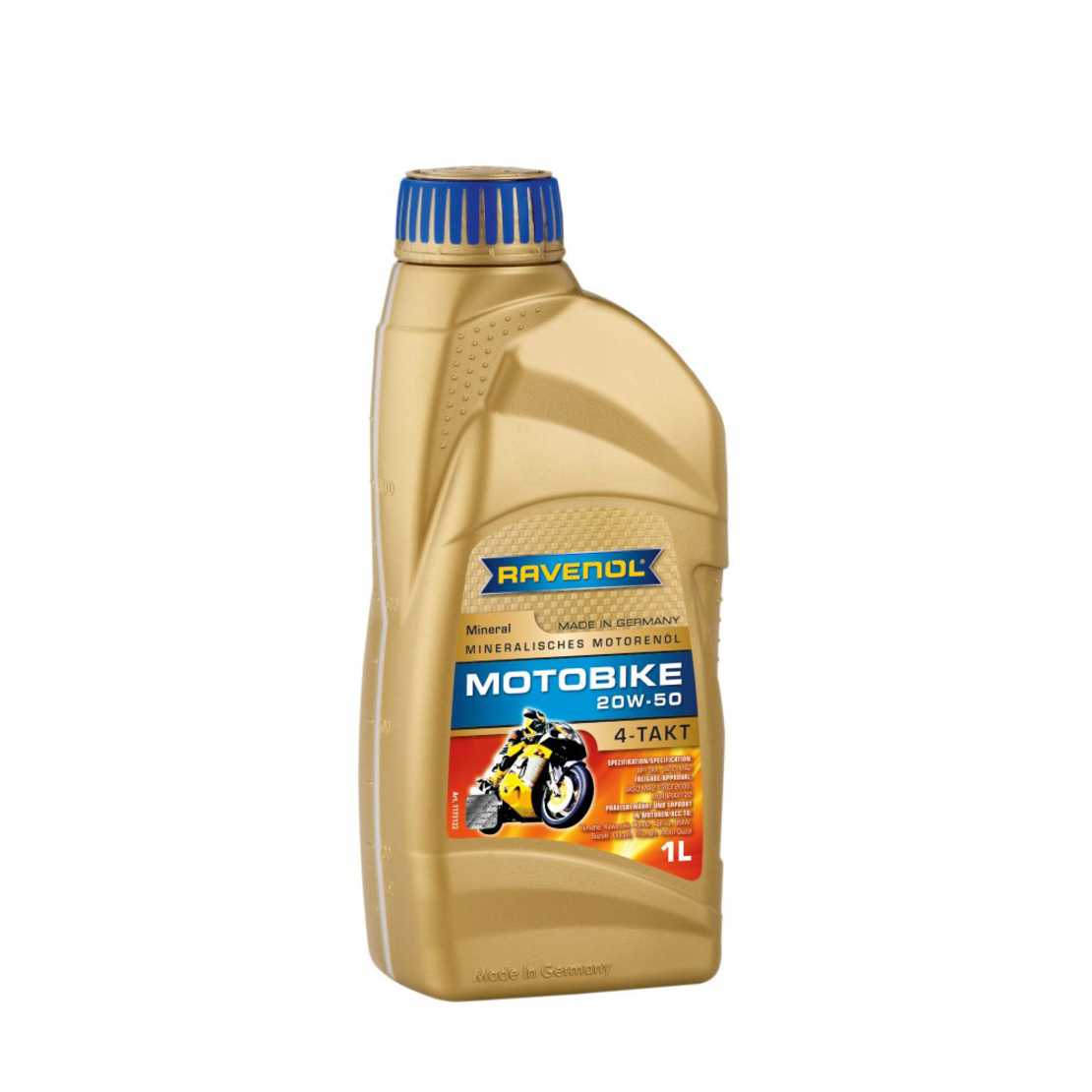 Моторно масло RAVENOL Motobike 4-T Mineral 20W-50 1л.
