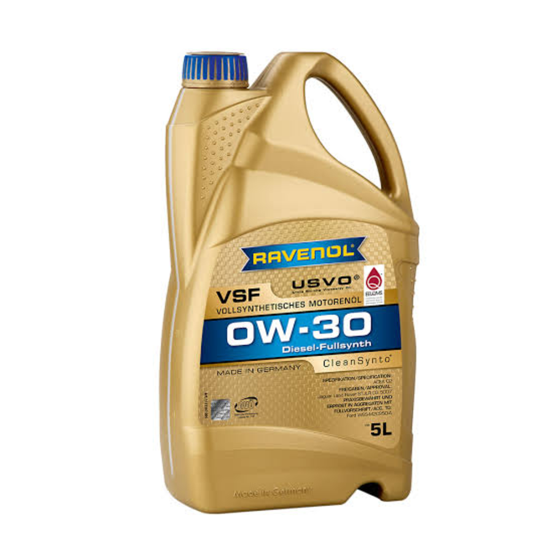 Моторно масло RAVENOL VSF 0W-30 5л.