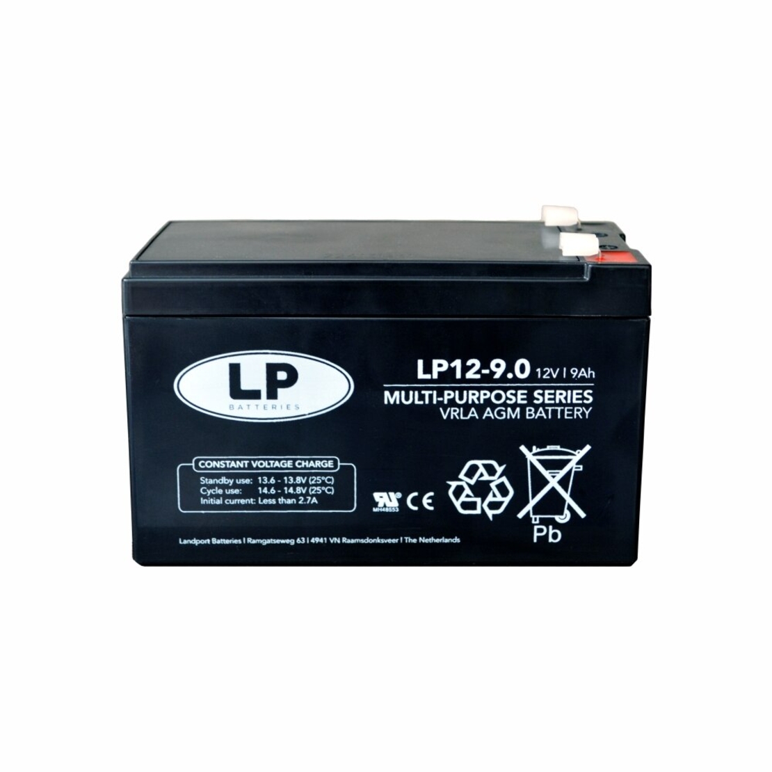 VRLA aкумулатор LP Battery 12V 9Ah LP12-9