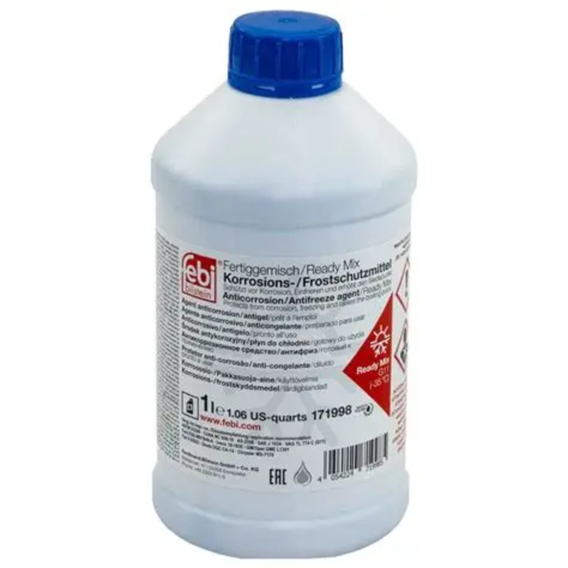 Антифриз / Охлаждаща течност FEBI FE171998 G11 Ready-Mix - 1л.