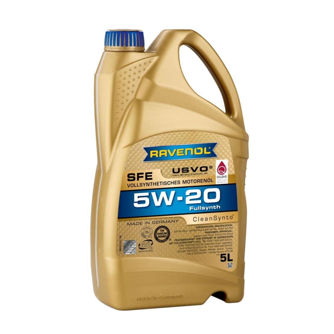 Моторно масло RAVENOL Super Fuel Economy SFE 5W-20 5л.