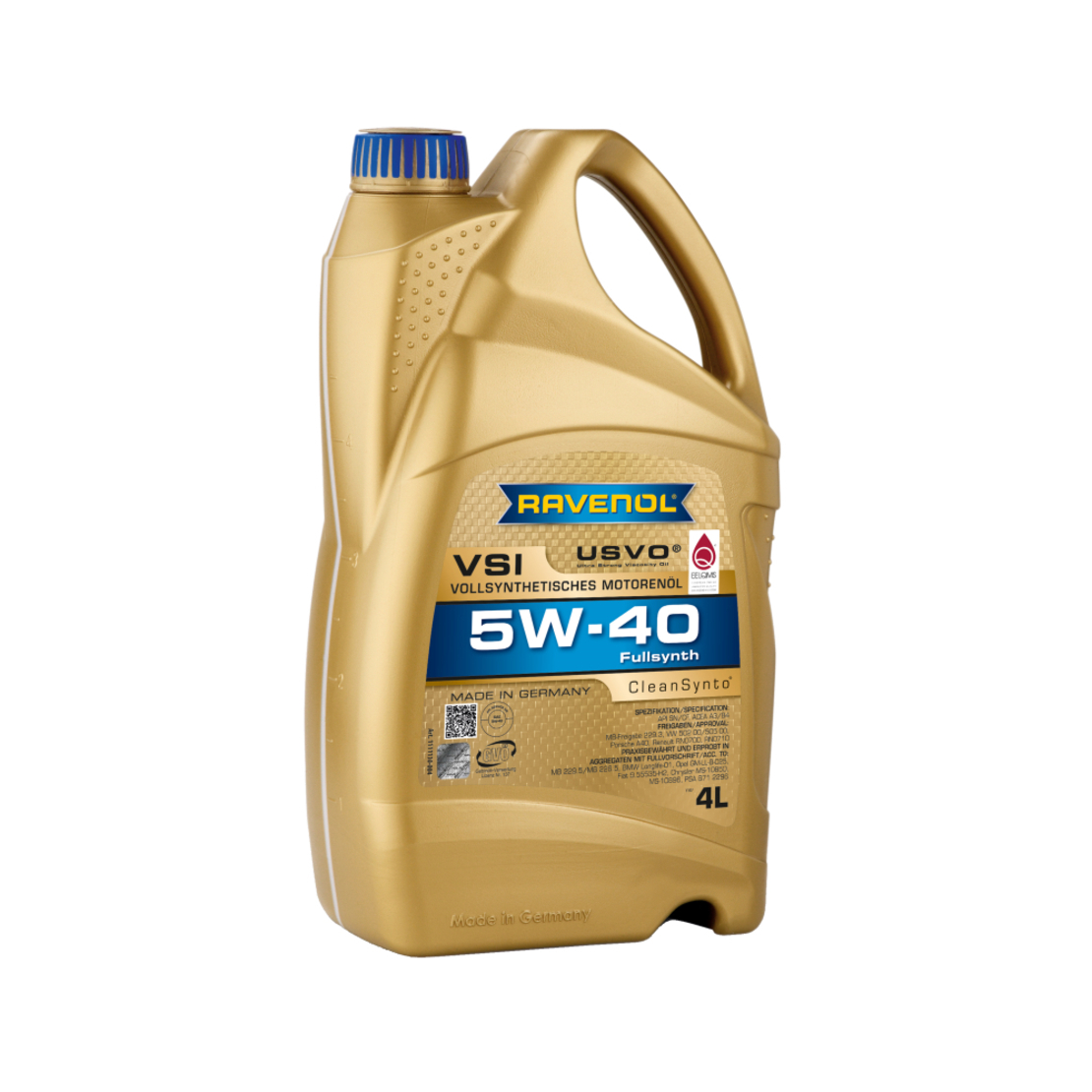 Моторно масло RAVENOL VSI 5W-40 4л.