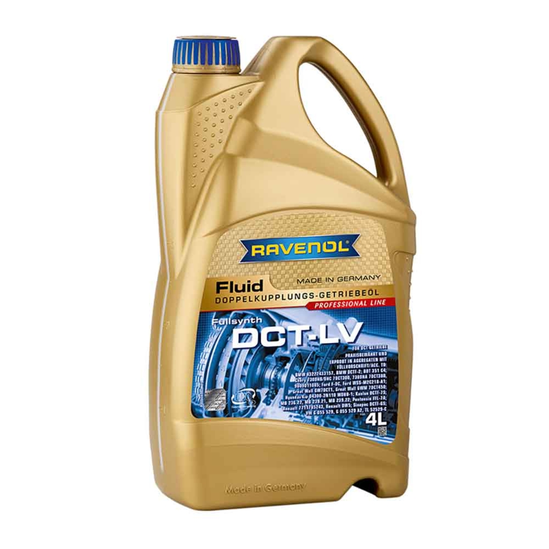 Трансмисионно масло RAVENOL DCT/DSG LV Fluid 4л.