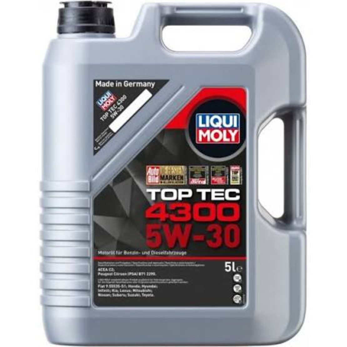 Масло LIQUI MOLY TOP TEC 4300 5W-30 - 5 Литра