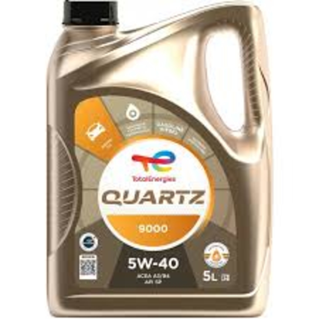 Масло TOTAL QUARTZ 9000 5W40 - 5L