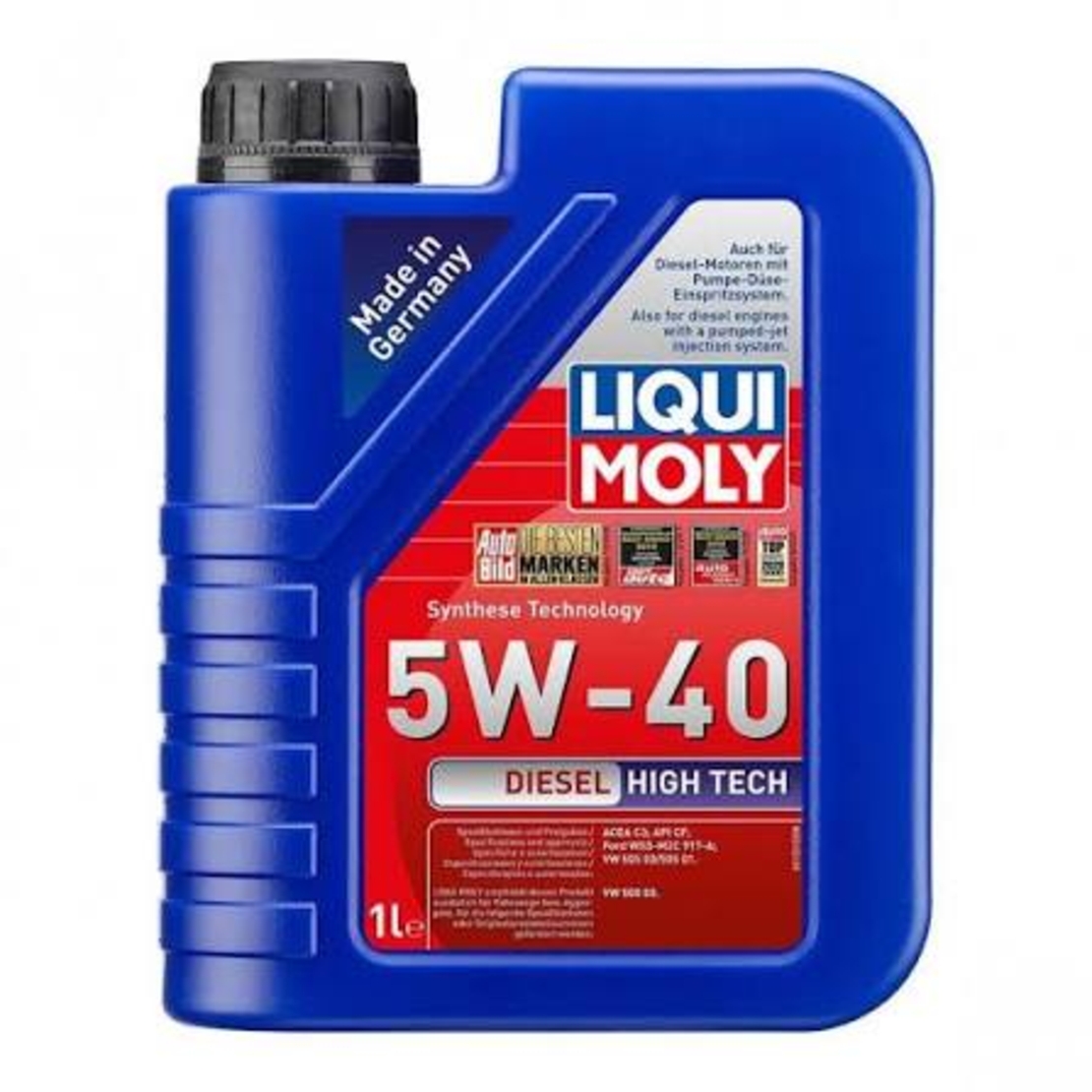 Масло LIQUI MOLY Diesel High Tech 5W-40 - 1 Литър