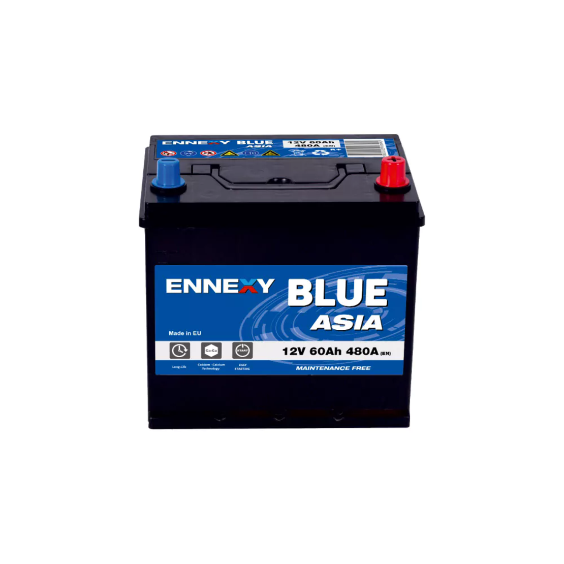 Акумулатор Ennexy Blue Asia JIS 12V 60AH 480A /д+/