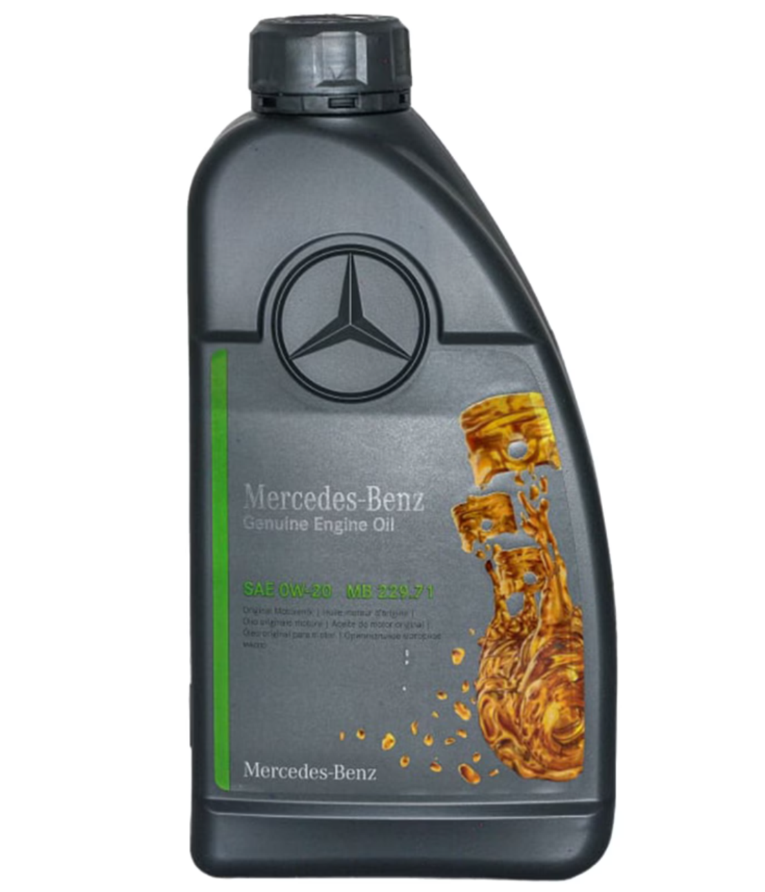 Моторно масло Mercedes - Benz Genuine Engine Oil 0W-20 - 1 л.
