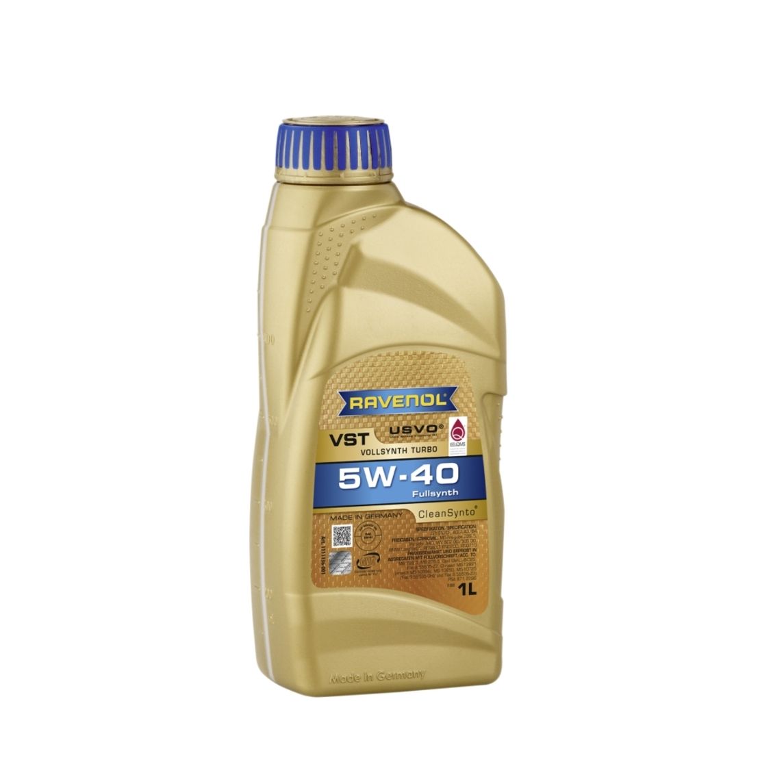 Моторно масло RAVENOL VollSynth Turbo VST 5W-40 1л.