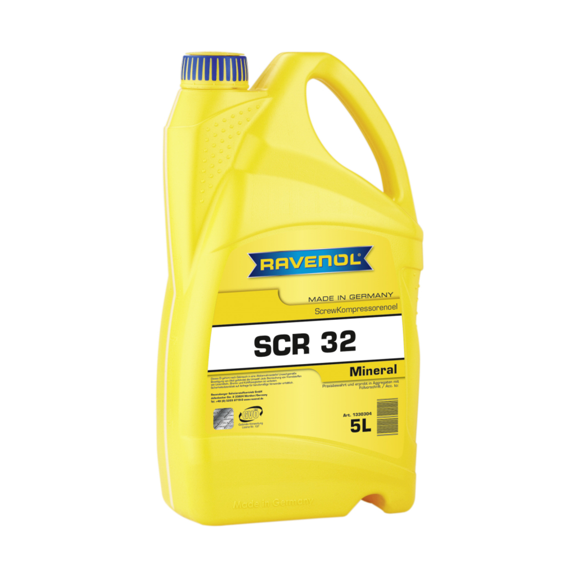 Винтово компресорно масло RAVENOL SCR 32 5л.