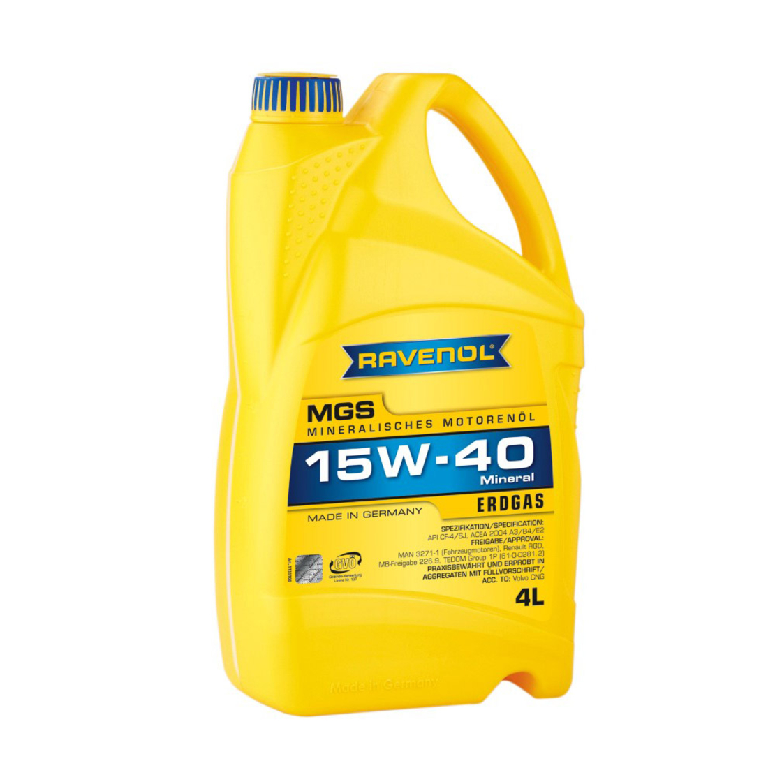 Моторно масло RAVENOL MGS 15W-40 4л.