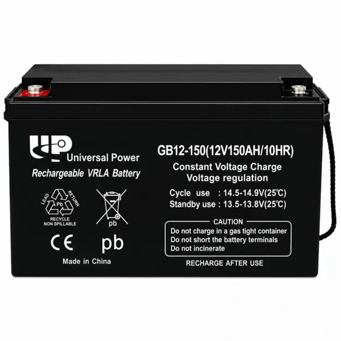 VRLA акумулатор UP 12V GB12-150