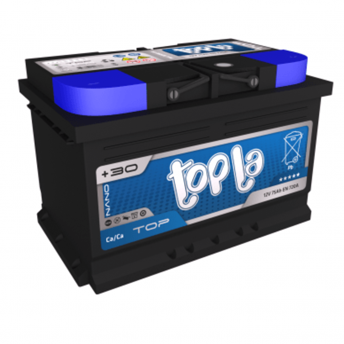 Акумулатор Topla Top 12V 75Ah 720A
