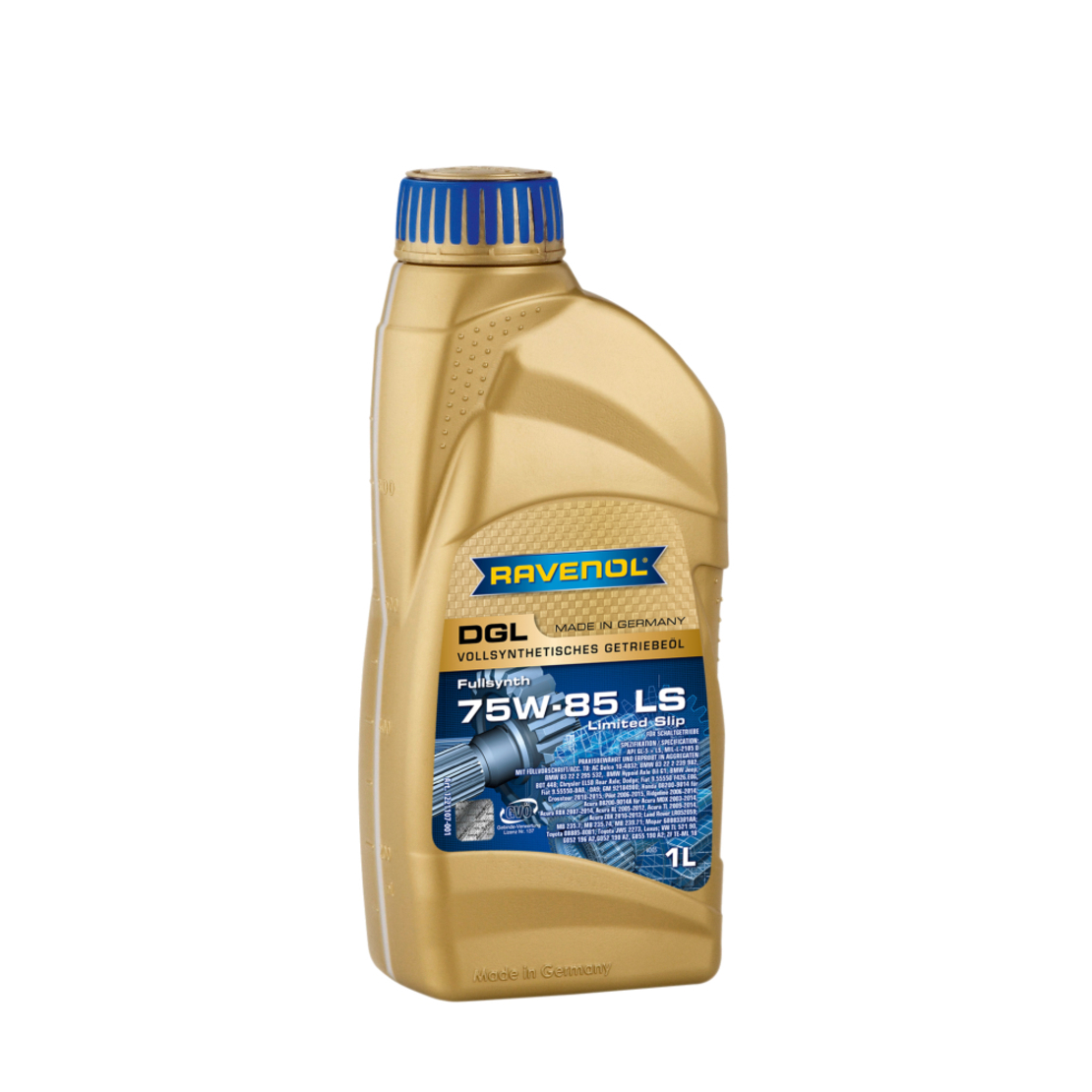 Трансмисионно масло RAVENOL DGL SAE 75W-85 GL-5 LS 1л.