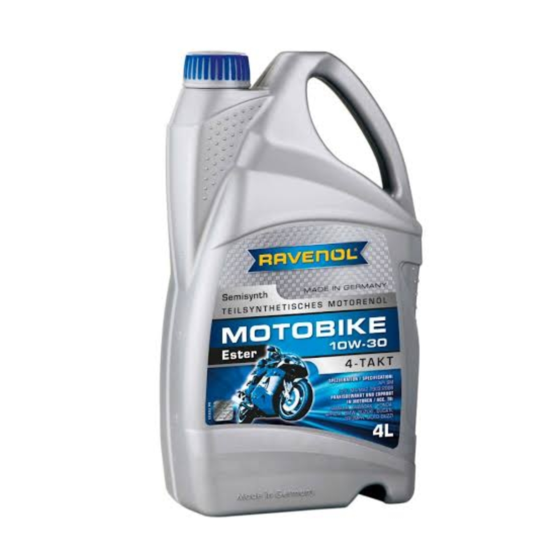Моторно масло RAVENOL Motobike 4-T Ester 10W-30 4л.