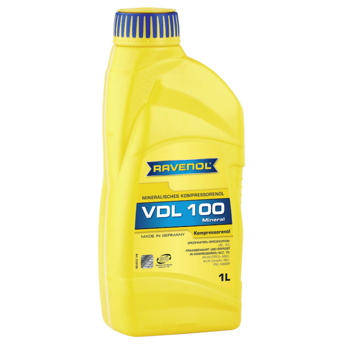 Компресорно масло RAVENOL Kompressorenoel VDL 100 1л.