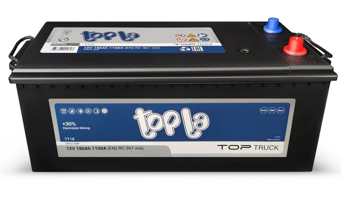 Акумулатор Topla Top Truck SHD 12V 180Ah 1100A
