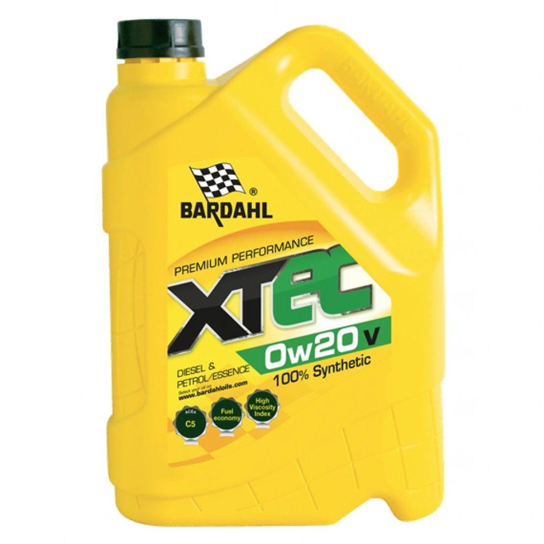 Mасло Bardahl-XTEC 0W20 V 5л.