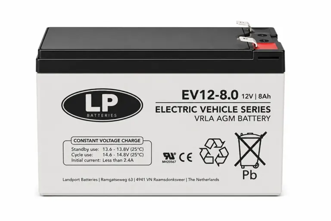 VRLA акумулатор LP Electric Vehicle 12V 8Ah EV12-8