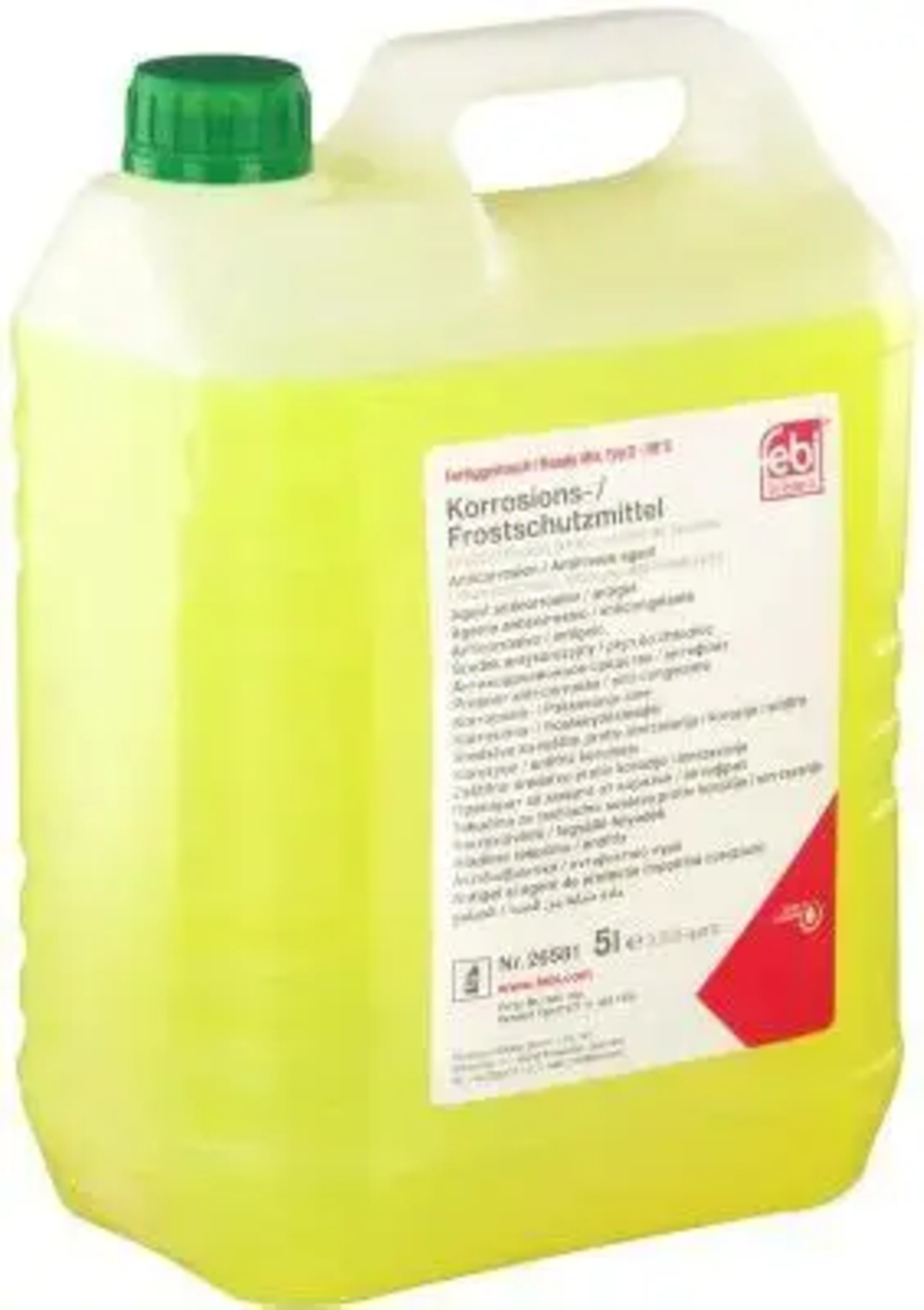 Антифриз / Охлаждаща течност FEBI FE26580 (Renault Type D) Ready-Mix - 5л.