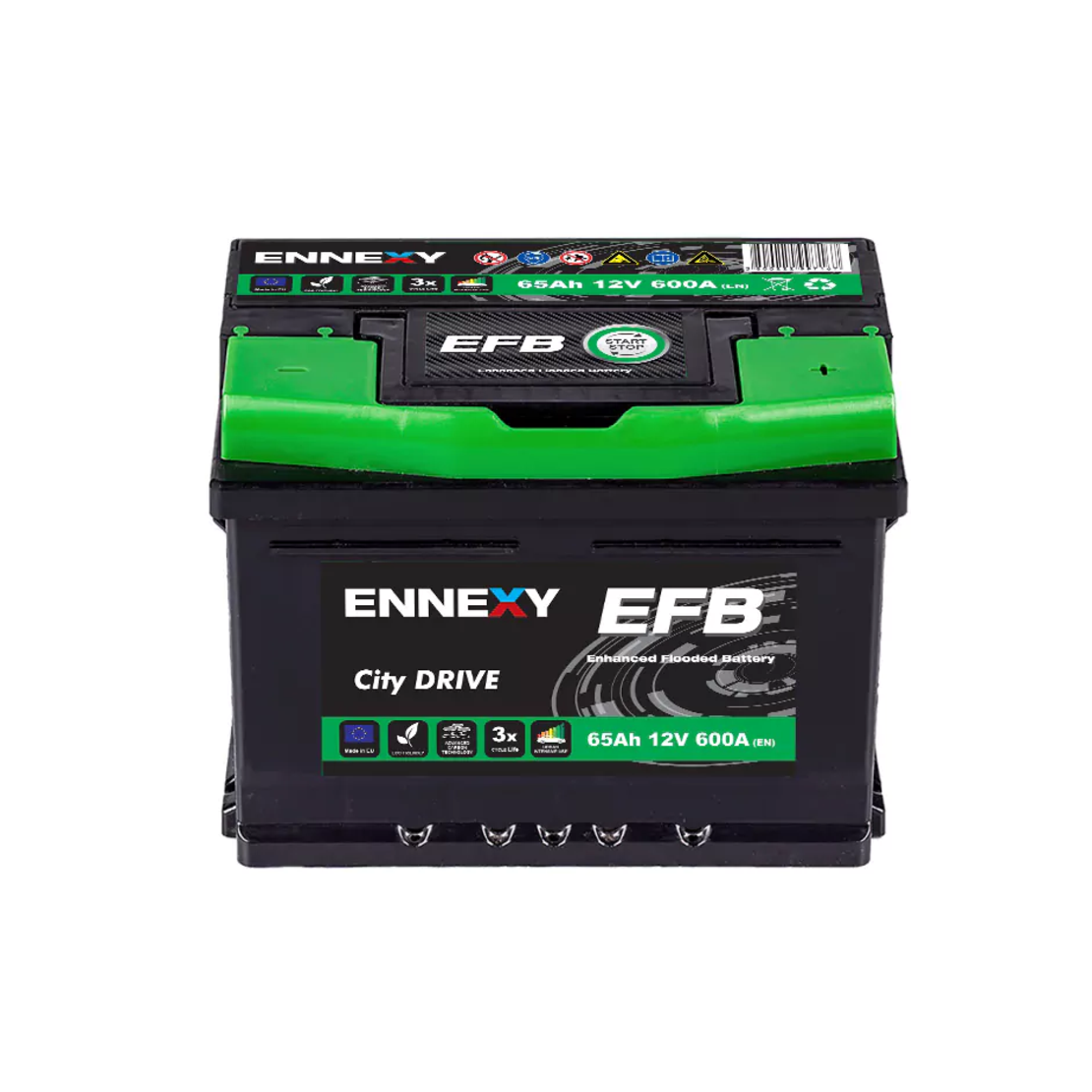 Акумулатор Ennexy EFB 12V 65AH 600A