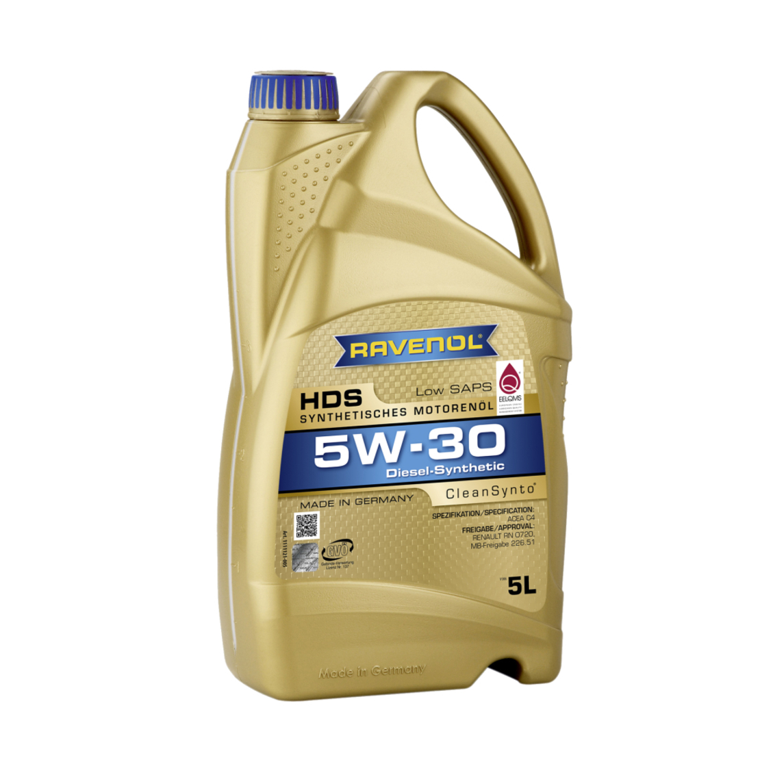 Моторно масло RAVENOL HDS Hydrocrack Diesel Spec. 5W-30 5л.