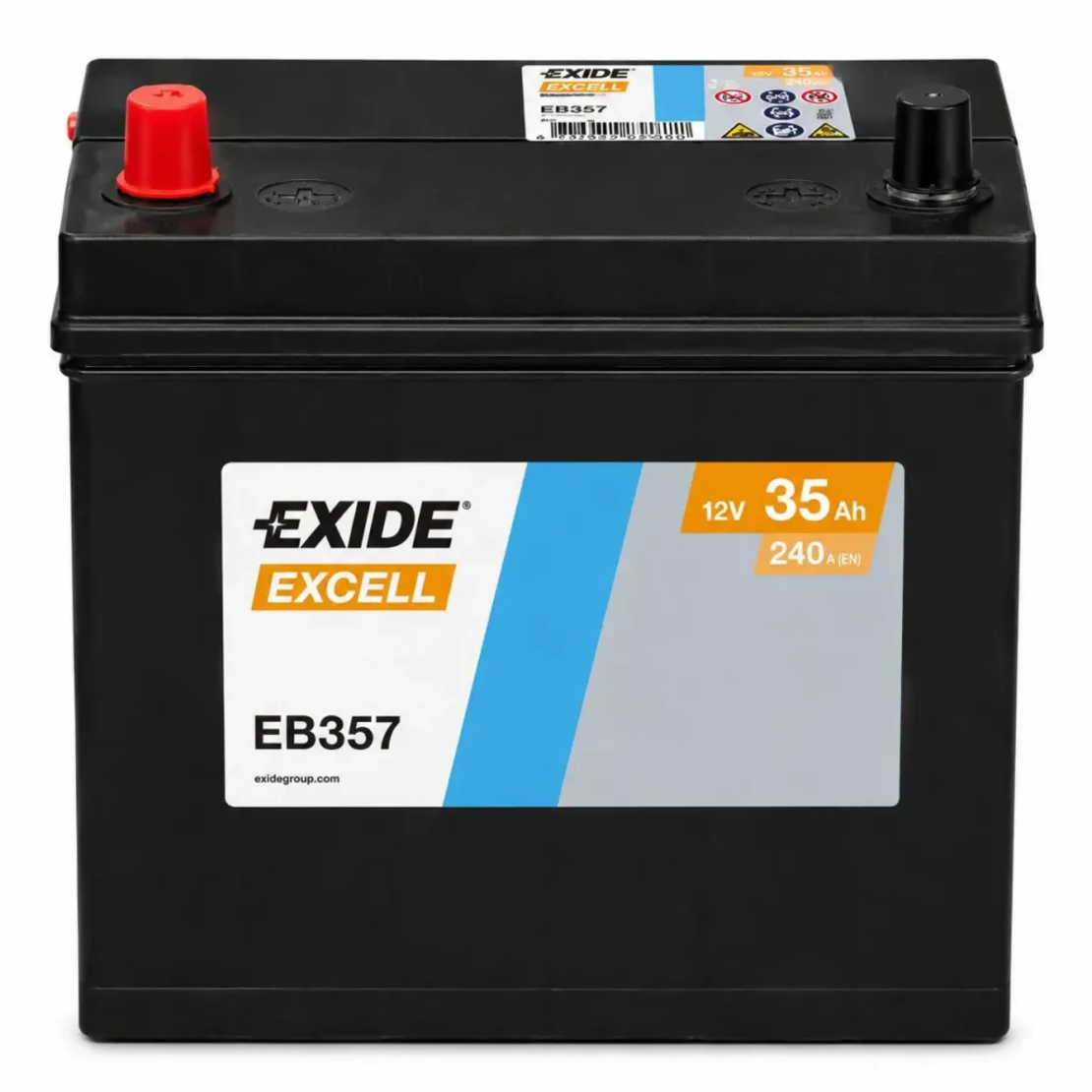 Акумулатор Exide Excell 12V 35Ah 240A EB357 /л+/