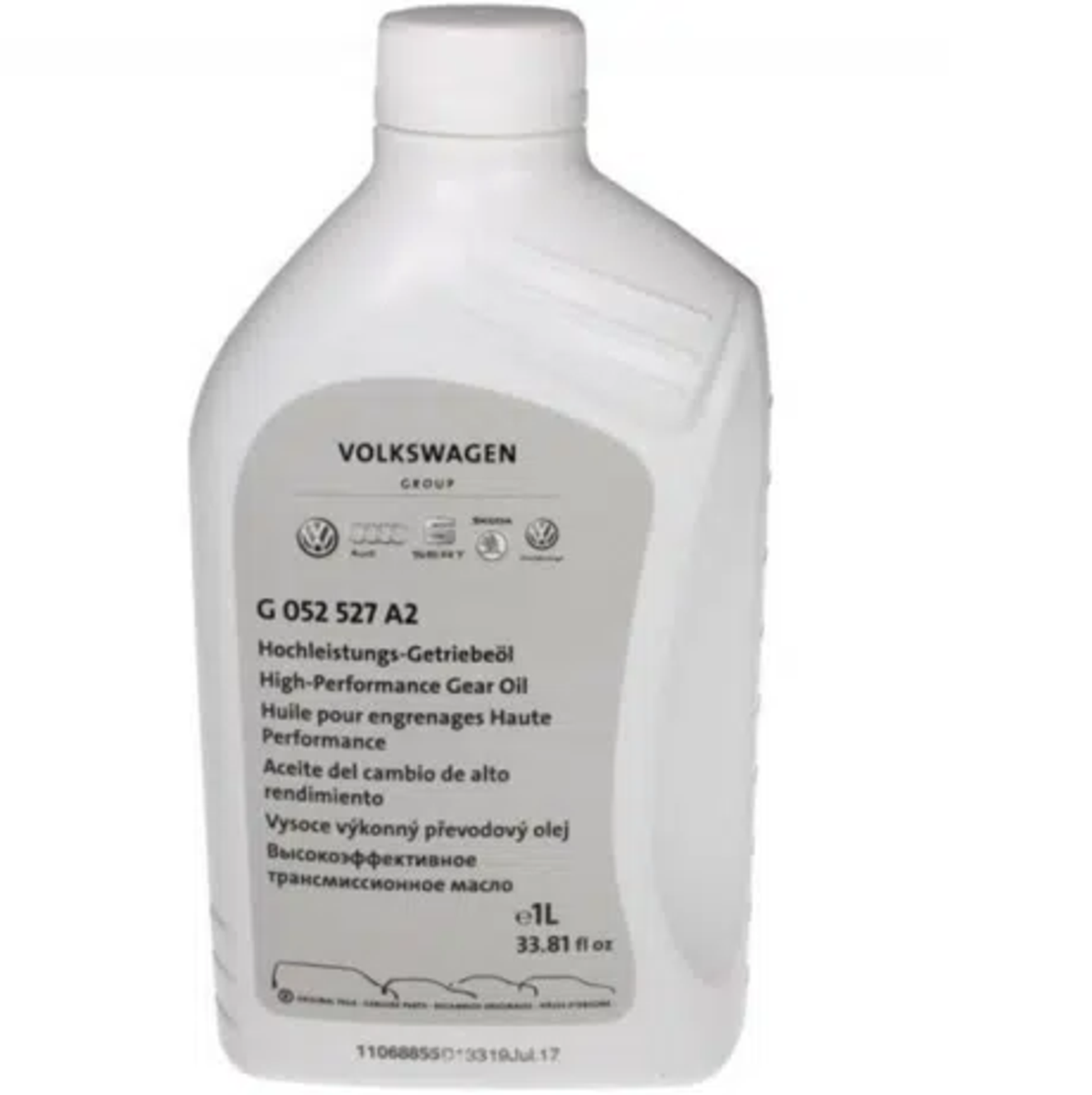 Mасло VW/Audi Manual Transmission Fluid - 1 Литър G 052 527 A2